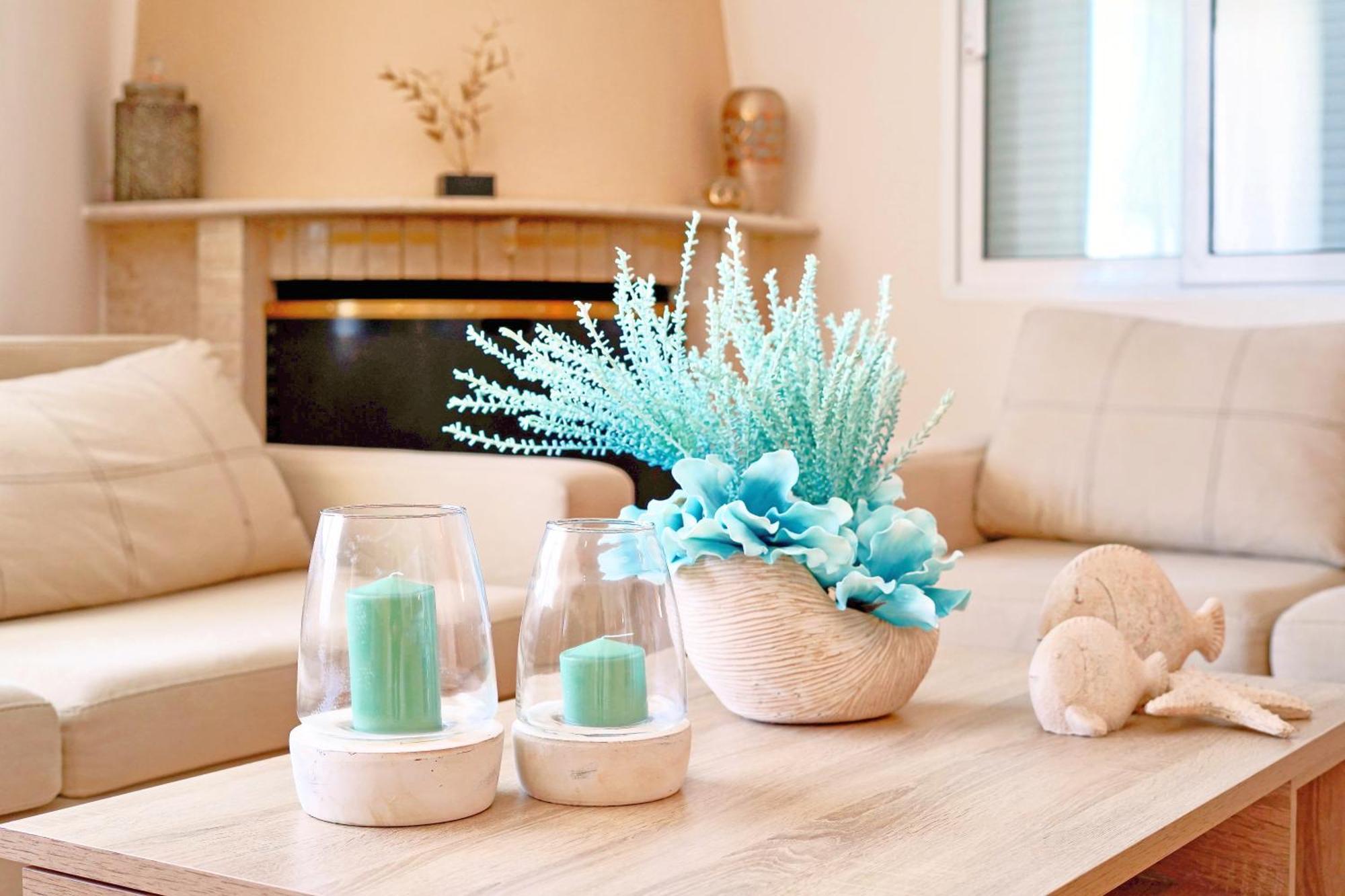Lovely And Sunny Apartament 300M From Beach!! Περαία Εξωτερικό φωτογραφία
